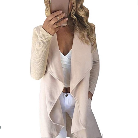 Jackets & Blazers - Open front sweater